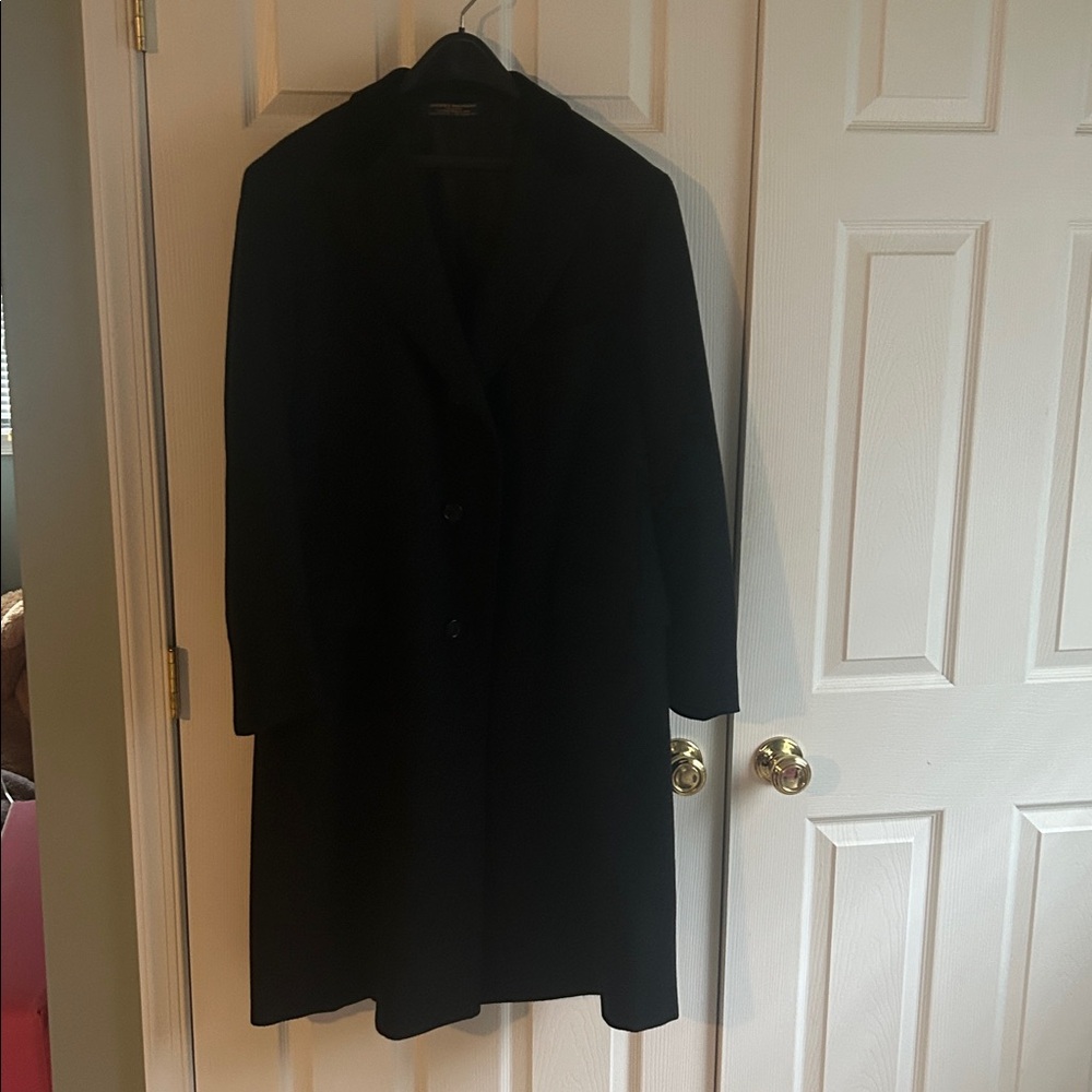 Vintage Brooks Brothers black Trench Coat
